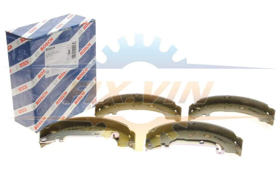 Колодки гальмівні барабанні BOSCH 0 986 487 810 (фото 1)
