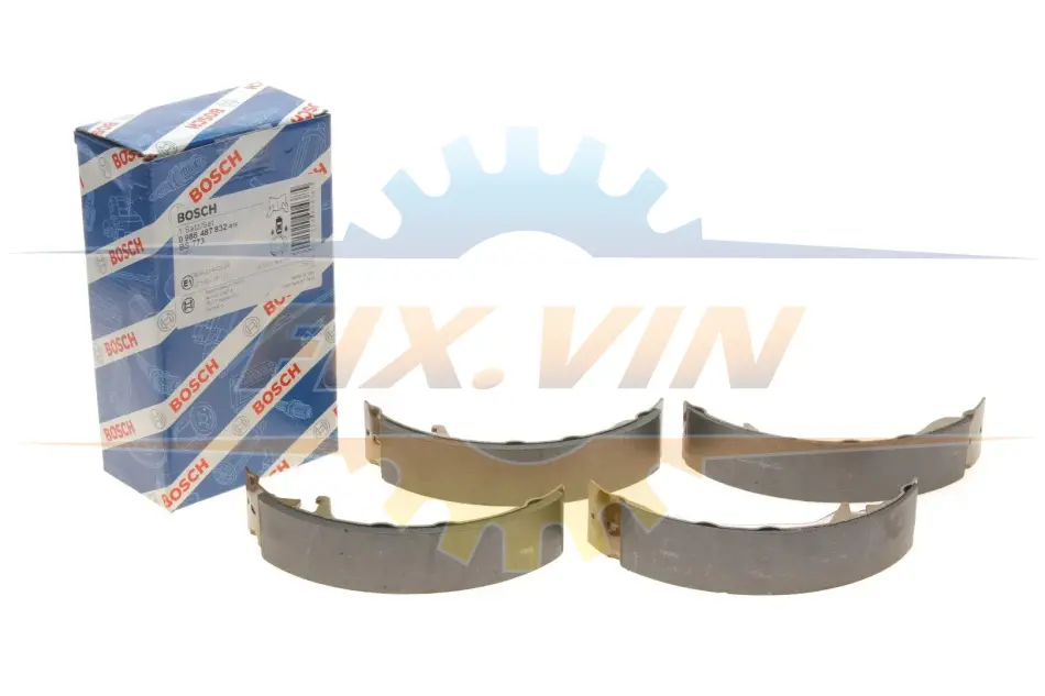 Колодки гальмівні барабанні BOSCH 0 986 487 832 (фото 1)