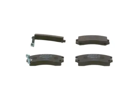 Гальмівні колодки, дискові BOSCH 0986493450