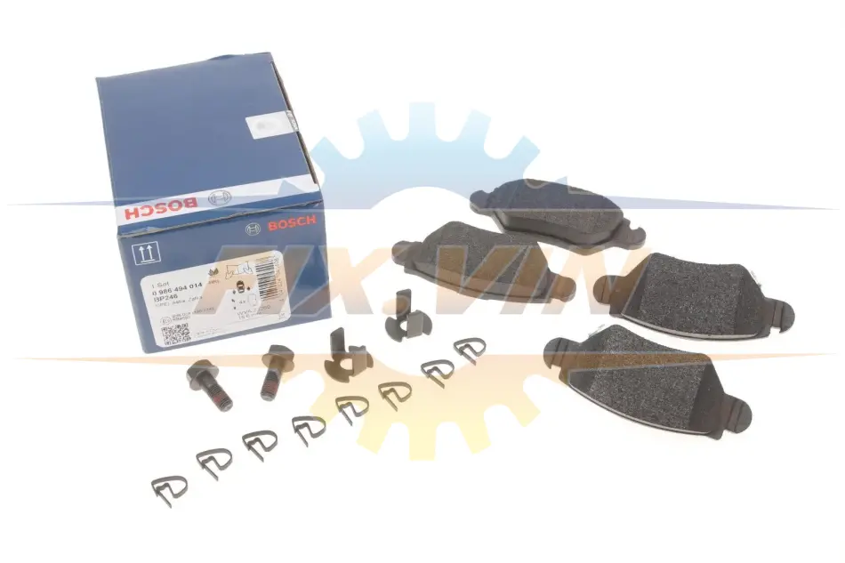 Гальмівні колодки дискові OPEL Astra/Zafira \'\'R \'\'>>05 BOSCH 0 986 494 014 (фото 1)