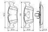 Колодки гальмівні дискові BOSCH 0986494015 (фото 2)