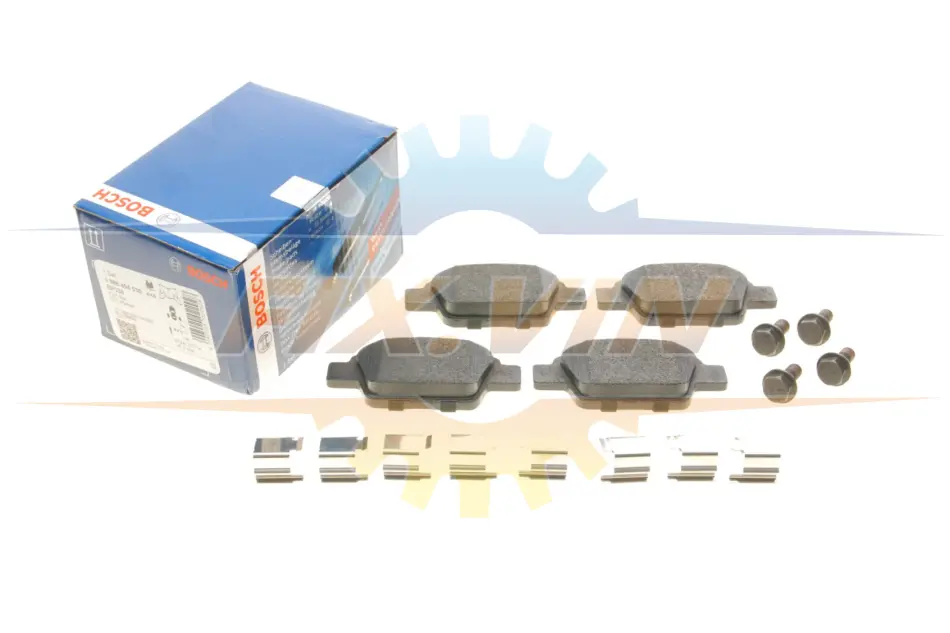 Комплект гальмівних колодок, дискове гальмо BOSCH 0 986 494 030 (фото 1)