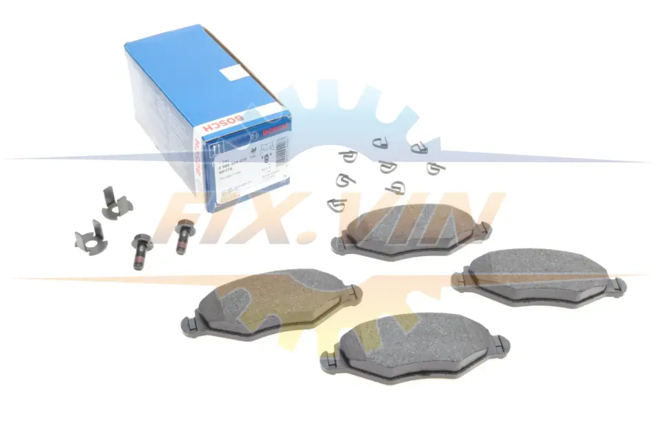 ГАЛЬМІВНІ КОЛОДКИ BOSCH 0 986 494 039 (фото 1)