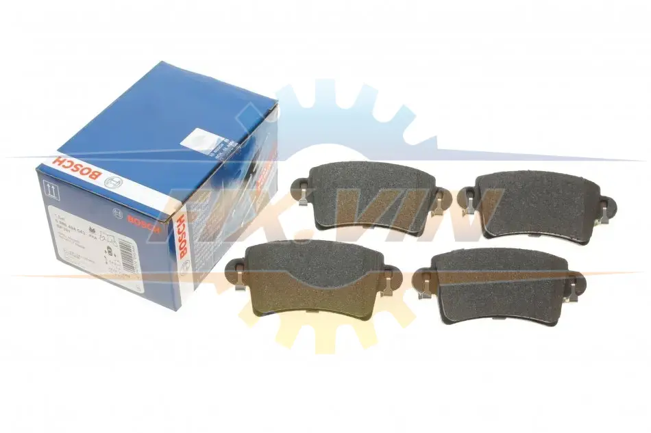 Колодки гальмівні дискові BOSCH 0 986 494 043 (фото 1)
