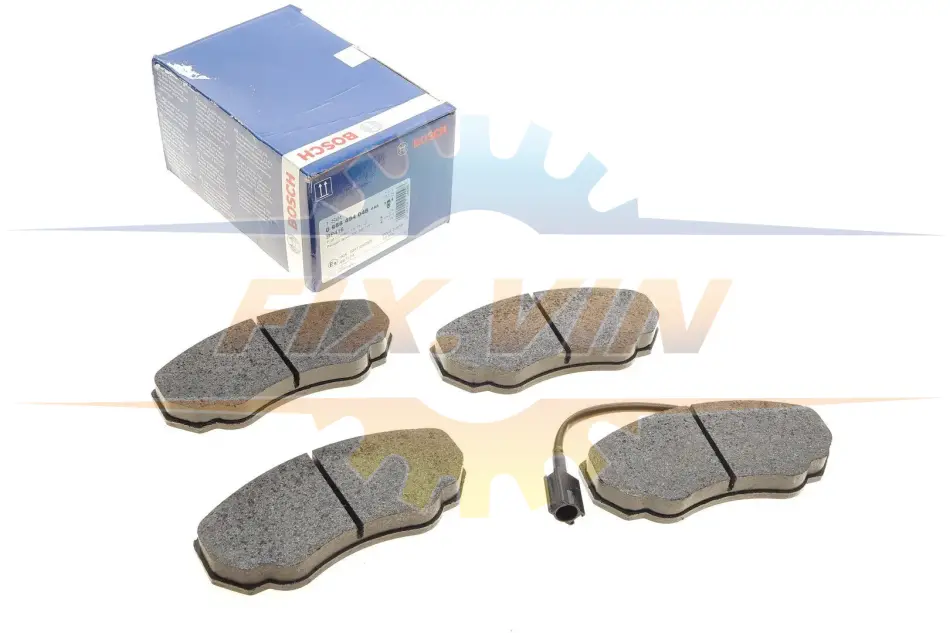ГАЛЬМІВНІ КОЛОДКИ BOSCH 0 986 494 048 (фото 1)