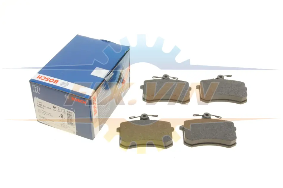 Гальмівні колодки дискові ALFA ROMEO/AUDI/FIAT -00 BOSCH 0 986 494 059 (фото 1)