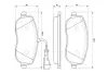 Гальмівні колодки, дискові BOSCH 0986494068 (фото 7)