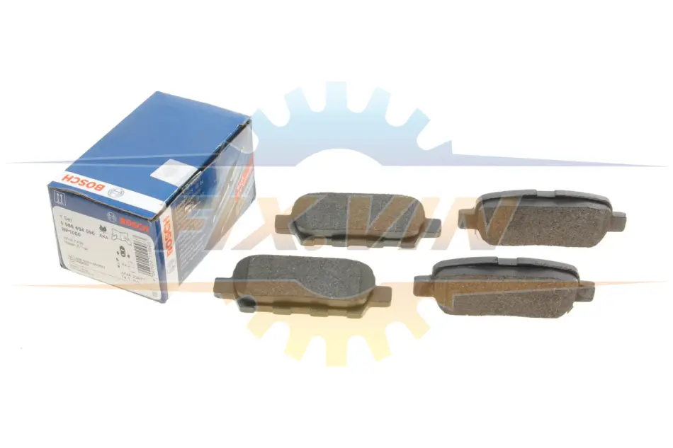 Колодки гальмівні дискові BOSCH 0 986 494 090 (фото 1)