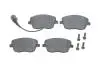 Гальмівні колодки дискові SEAT/SKODA/VW -08 BOSCH 0986494105 (фото 1)