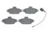 Гальмівні колодки дискові FIAT/FORD/LANCIA 500/Panda/Punto/Ka \'\'F \'\'07>> BOSCH 0986494115 (фото 1)