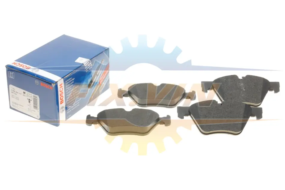 ГАЛЬМІВНІ КОЛОДКИ BOSCH 0 986 494 117 (фото 1)