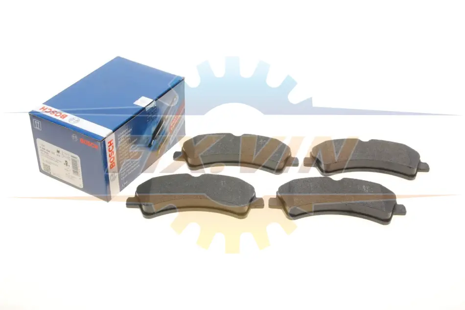 Комплект гальмівних колодок, дискове гальмо BOSCH 0 986 494 122 (фото 1)