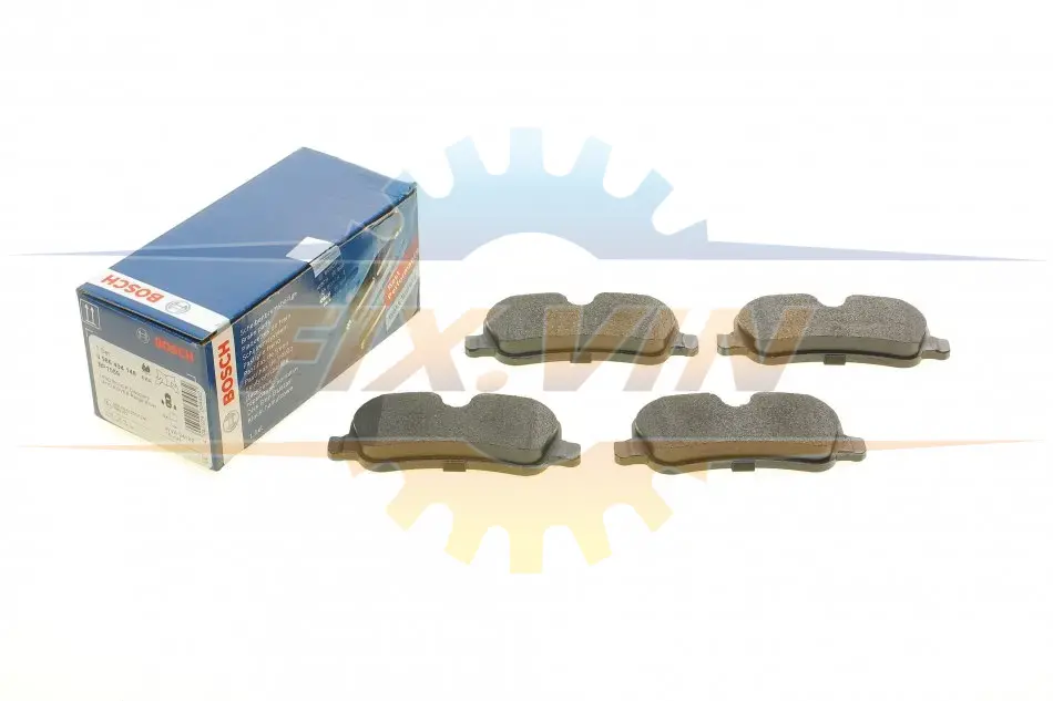 Колодки гальмівні дискові BOSCH 0 986 494 148 (фото 1)
