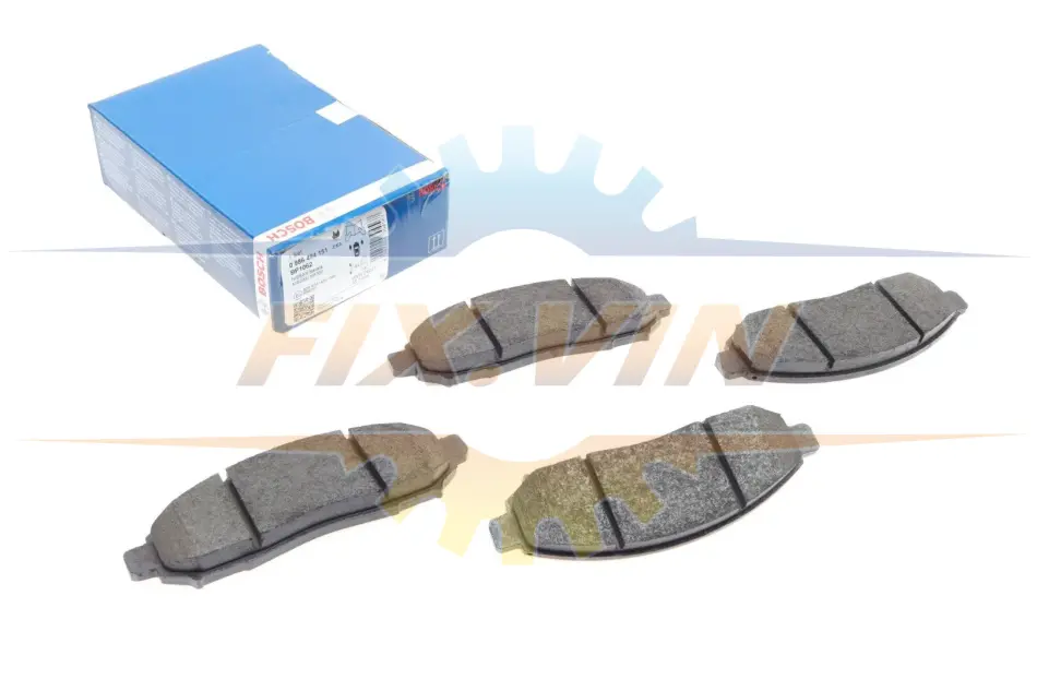 ГАЛЬМІВНІ КОЛОДКИ BOSCH 0 986 494 151 (фото 1)