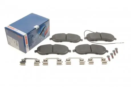 Гальмівні колодки CITROEN/FIAT/PEUGEOT Jumpy/Scudo/Expert "F "07>> BOSCH 0986494163