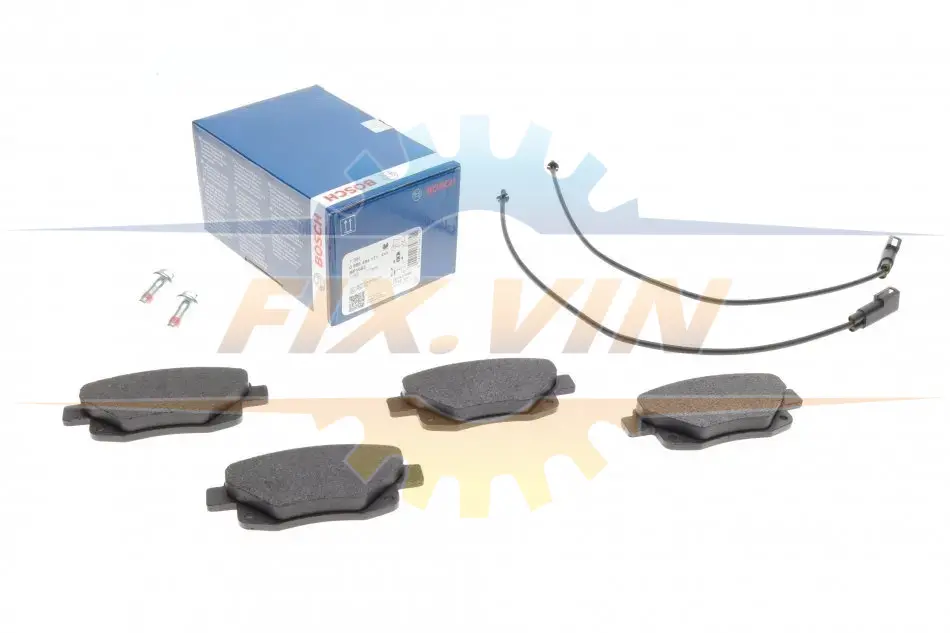 Гальмівні колодки дискові FORD Transit \'\'F \'\'06>> BOSCH 0 986 494 171 (фото 1)