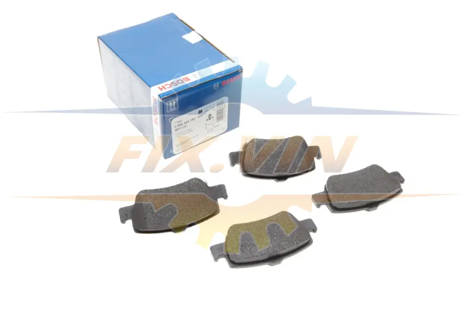 Гальмівні колодки TOYOTA Auris/Corolla "R "06>> BOSCH 0 986 494 182 (фото 1)