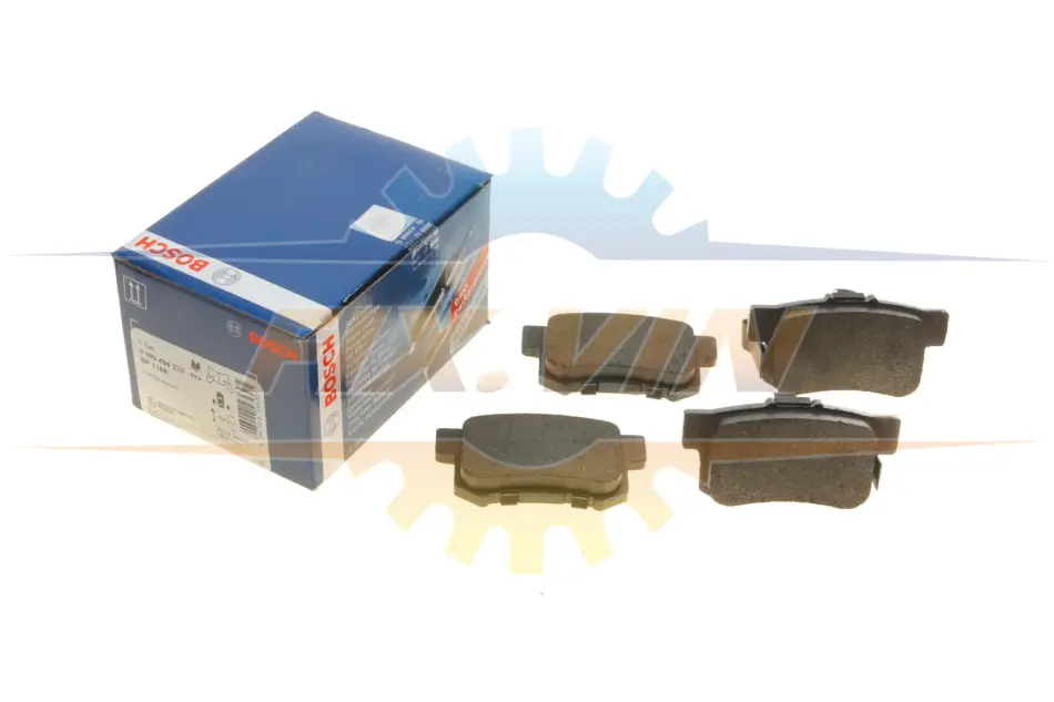Колодки гальмівні дискові BOSCH 0 986 494 233 (фото 1)
