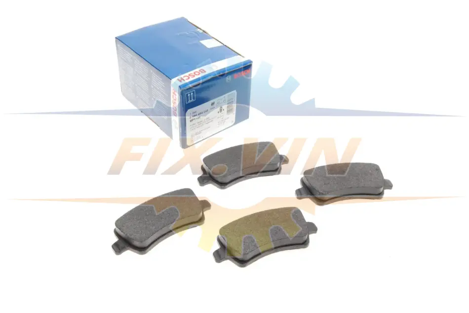 Гальмівні колодки дискові Ford Mondeo,S-Max/Land Rover Free Lander/Volvo S80,V70 06- BOSCH 0 986 494 248 (фото 1)