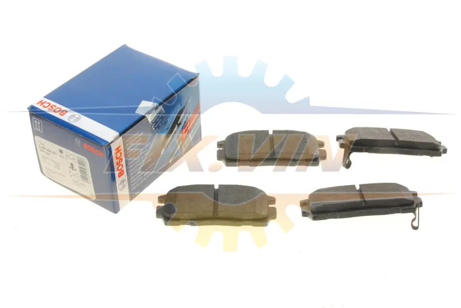 Колодки гальмівні дискові BOSCH 0 986 494 251 (фото 1)