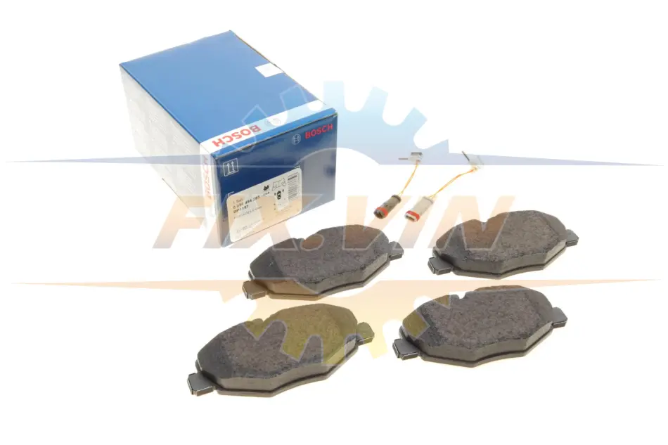 Колодки гальмівні дискові BOSCH 0 986 494 285 (фото 1)