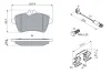 Комплект гальмівних колодок BOSCH 0986494290 (фото 7)