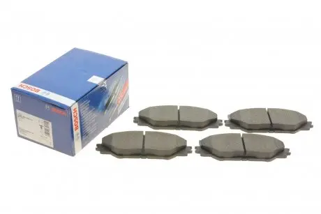 Колодки гальмівні дискові LEXUS IS 2,2d-2,5 05- BOSCH 0986494316