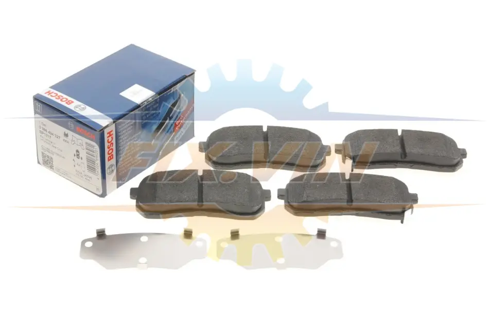 Колодки гальмівні дискові BOSCH 0 986 494 327 (фото 1)