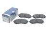 Гальмівні колодки дискові SUZUKI/NISSAN SX4,Tiida,Juke,Cube 1,5-1,9 06- BOSCH 0986494337 (фото 2)