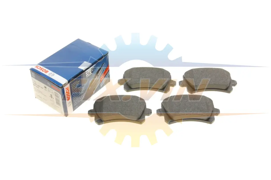 Гальмівні колодки дискові VW/SEAT Passat/Sharan/Alhambra \'\'R \'\'05>> BOSCH 0 986 494 344 (фото 1)