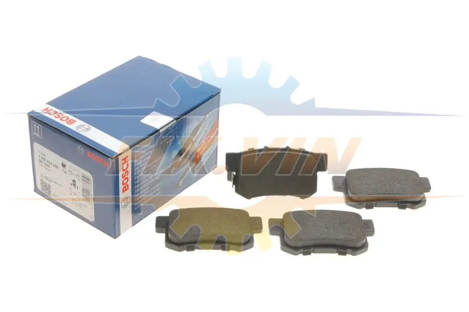 Колодки гальмівні дискові HONDA/ROVER/FIAT NSX 3.0i/Legend 3.2i/,Accord/Civic/Sedici "R BOSCH 0986494358 (фото 1)