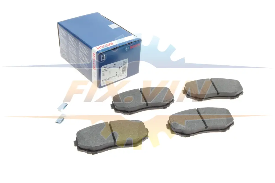 Гальмівні колодки дискові MAZDA CX-7/CX-9 "F BOSCH 0 986 494 375 (фото 1)