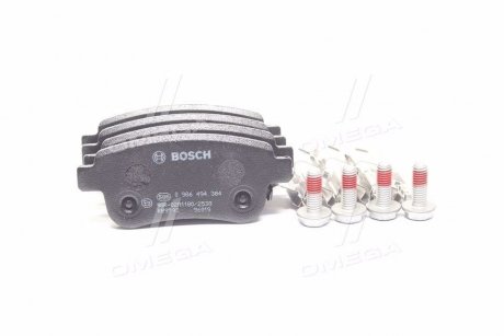 Гальмівні колодки дискові Renault Megane III BOSCH 0 986 494 384