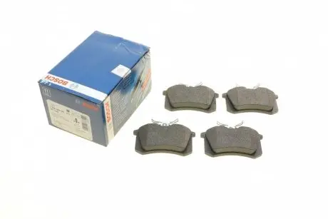 Гальмівні колодки AUDI/CITROEN/NISSAN/RENAULT "R "02>> BOSCH 0 986 494 387