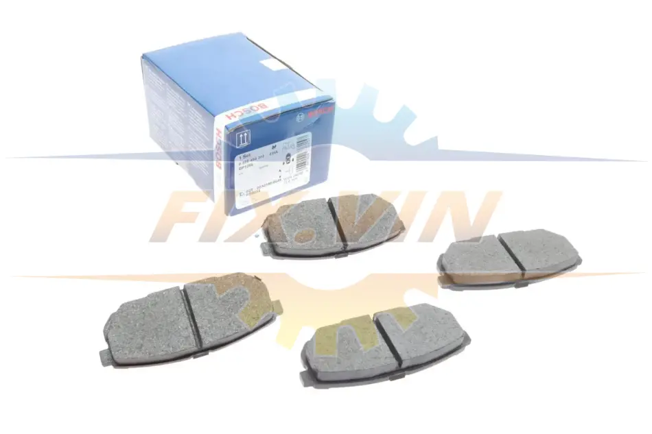 Гальмівні колодки KIA Sorento "R "02-09 BOSCH 0 986 494 388 (фото 1)