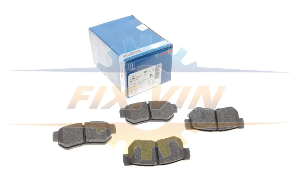 Колодки гальмівні дискові BOSCH 0 986 494 417 (фото 1)