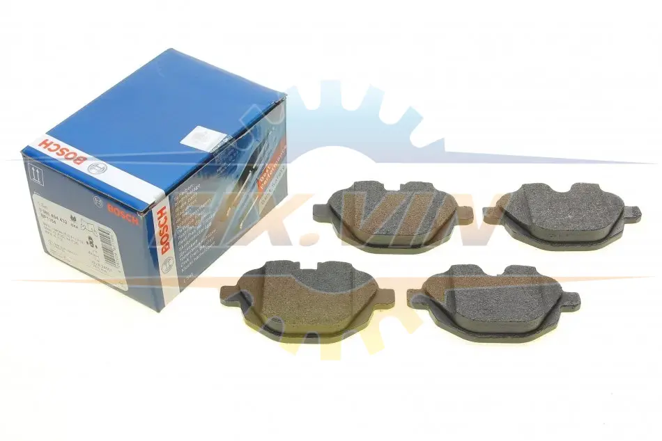Гальмівні колодки BMW 5(F10)/ X3 "R "10>> BOSCH 0 986 494 432 (фото 1)