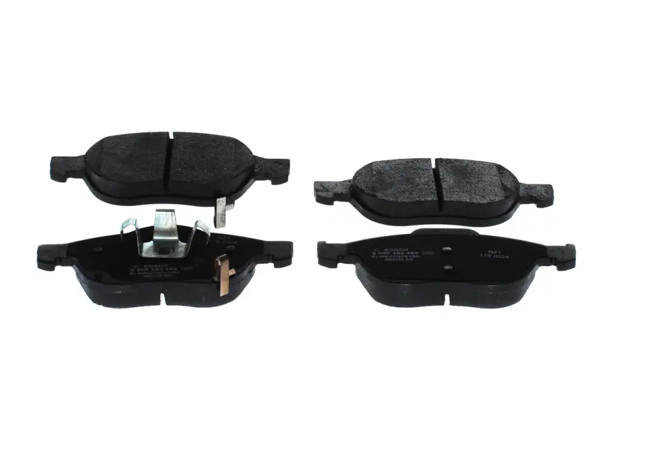 Комплект гальмівних колодок передн, TOYOTA AVENSIS 1.6-2.0D 10.99-02.03 BOSCH 0986494485 (фото 1)