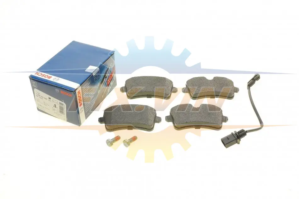 Гальмівні колодки дискови AUDI/A6 "2,8-3,0"11>> BOSCH 0 986 494 488 (фото 1)
