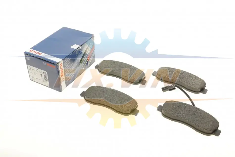 Колодки гальмівні дискові BOSCH 0 986 494 498 (фото 1)