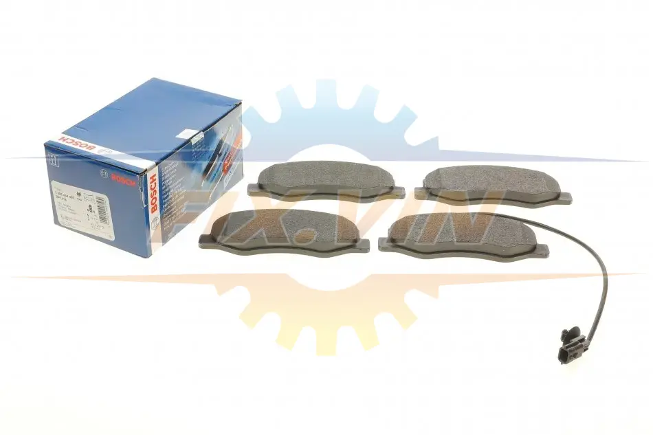 Колодки гальмівні дискові BOSCH 0 986 494 499 (фото 1)