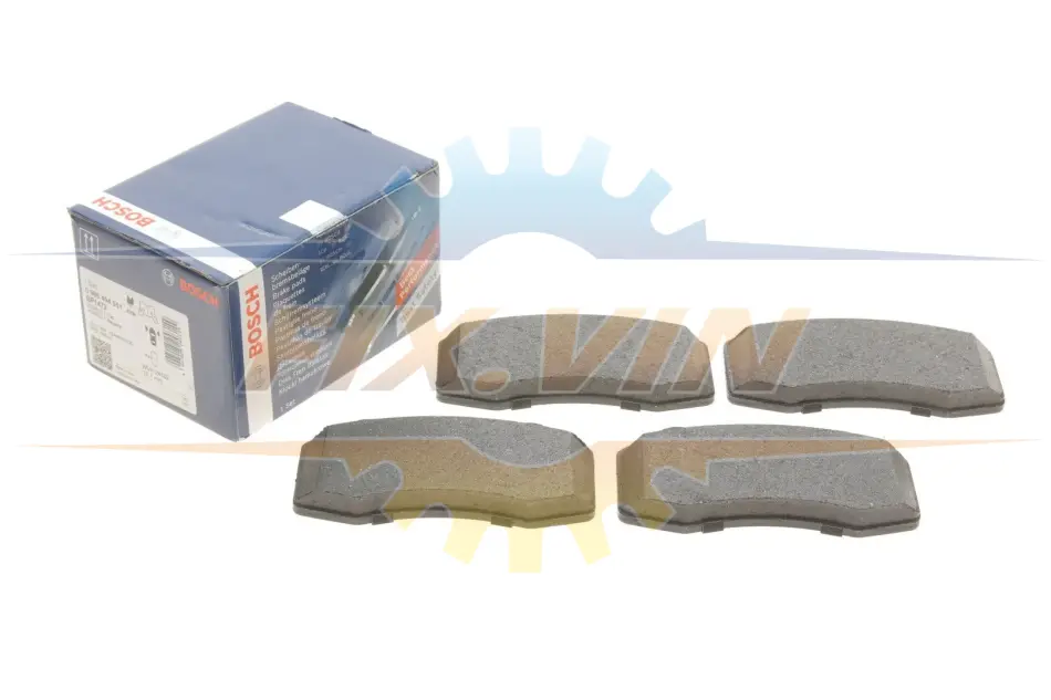Колодки гальмівні дискові BOSCH 0 986 494 551 (фото 1)