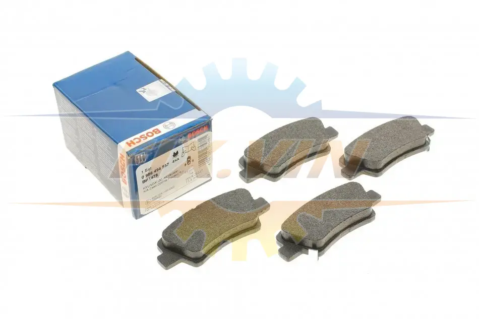 Колодки гальмівні дискові BOSCH 0986494557 (фото 1)