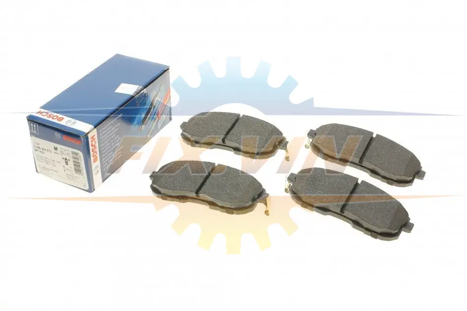 КОЛОДКИ ГАЛЬМІВНІ BOSCH 0 986 494 572 (фото 1)