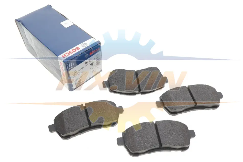 Гальмівні колодки дискові FORD/MAZDA/SUZUKI Fiesta/2/Justy/Swift \'\'F \'\'07>> BOSCH 0986494574 (фото 1)