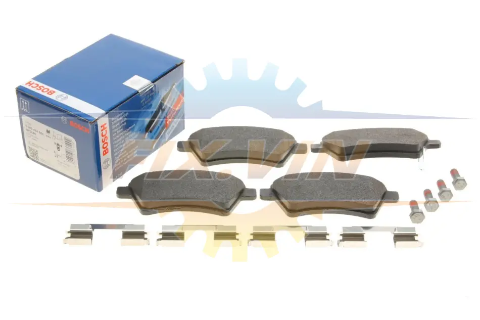 ДИСКОВІ КОЛОДКИ BOSCH 0 986 494 584 (фото 1)