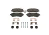 Колодки гальмівні (передні) Citroen Jumper/Fiat Ducato/Peugeot Boxer 2.0-3.0HDi 06- R16(+датчик) BOSCH 0986494589 (фото 1)