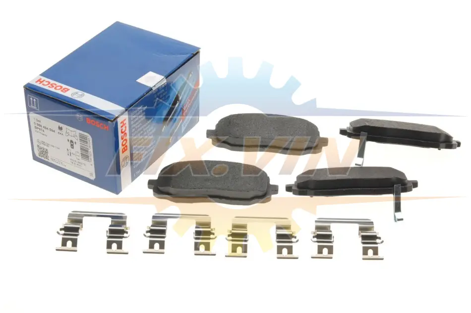 ДИСКОВІ КОЛОДКИ BOSCH 0 986 494 594 (фото 1)
