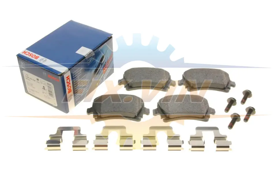 Колодки гальмівні (задні) VW Caddy 03-15 BOSCH 0 986 494 595 (фото 1)