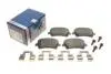 Колодки гальмівні (задні) VW Caddy 03-15 BOSCH 0 986 494 595 (фото 1)